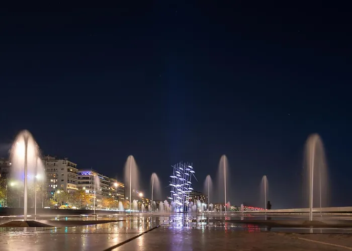 아파트 άνεση και ευκολία, σπίτι συκιές. 테살로니키